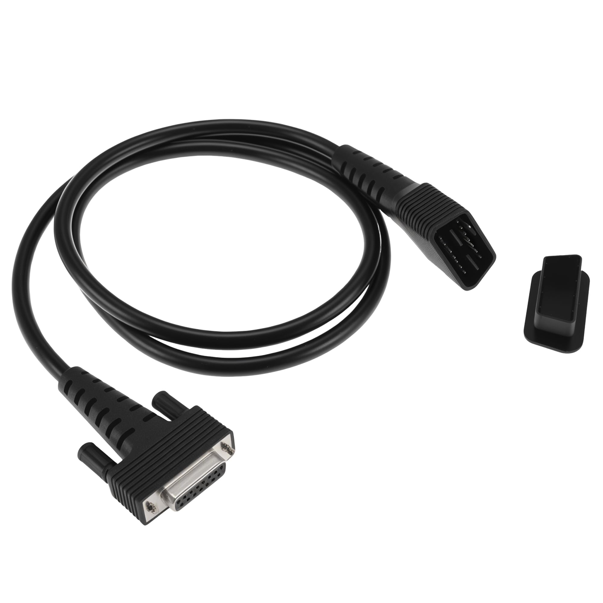 ACROPIX Cable de diagnóstico de 16 pines macho a hembra de 15 pines OBDII OBD, cable adaptador OBD, 12-24 V, 120 cm, 1 unidad