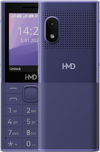 HMD 150 Music Keypad Mobile with Bluetooth | Built-in Powerful Loud Speaker &amp; Dedicated Music Buttons | 2500 mAh Big Batte