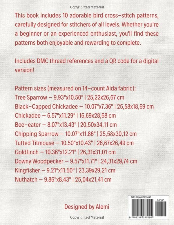 Cross Stitch Patterns: Birds (Cross Stitch Patterns - English Edition) - Image 2