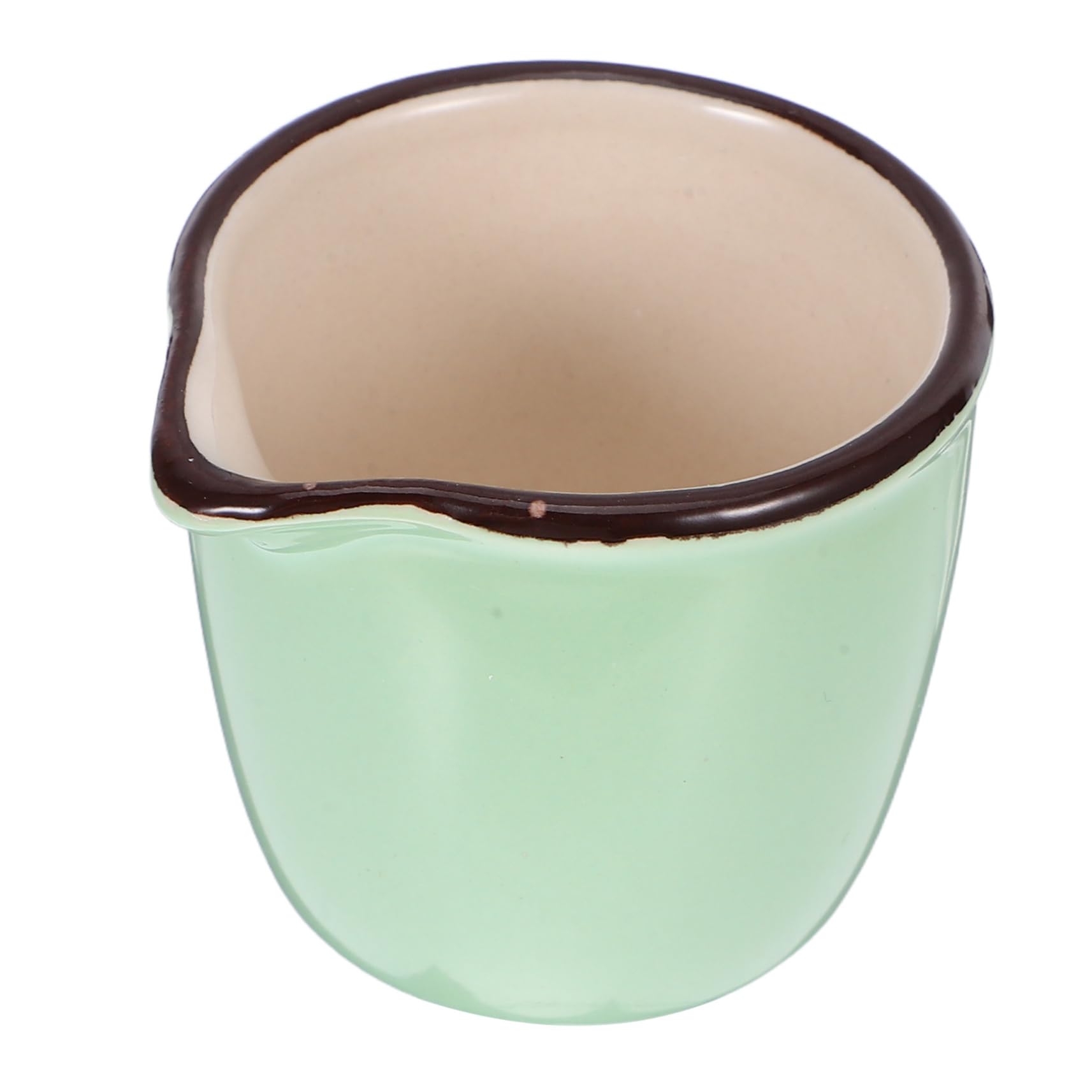 SHINEOFI Elegant Espresso Cup Compatible Milk Pourer with Pepper Sauce Spout for Coffee Stations and Dining Aesthetics Durable Kitchen Condiment Organizer