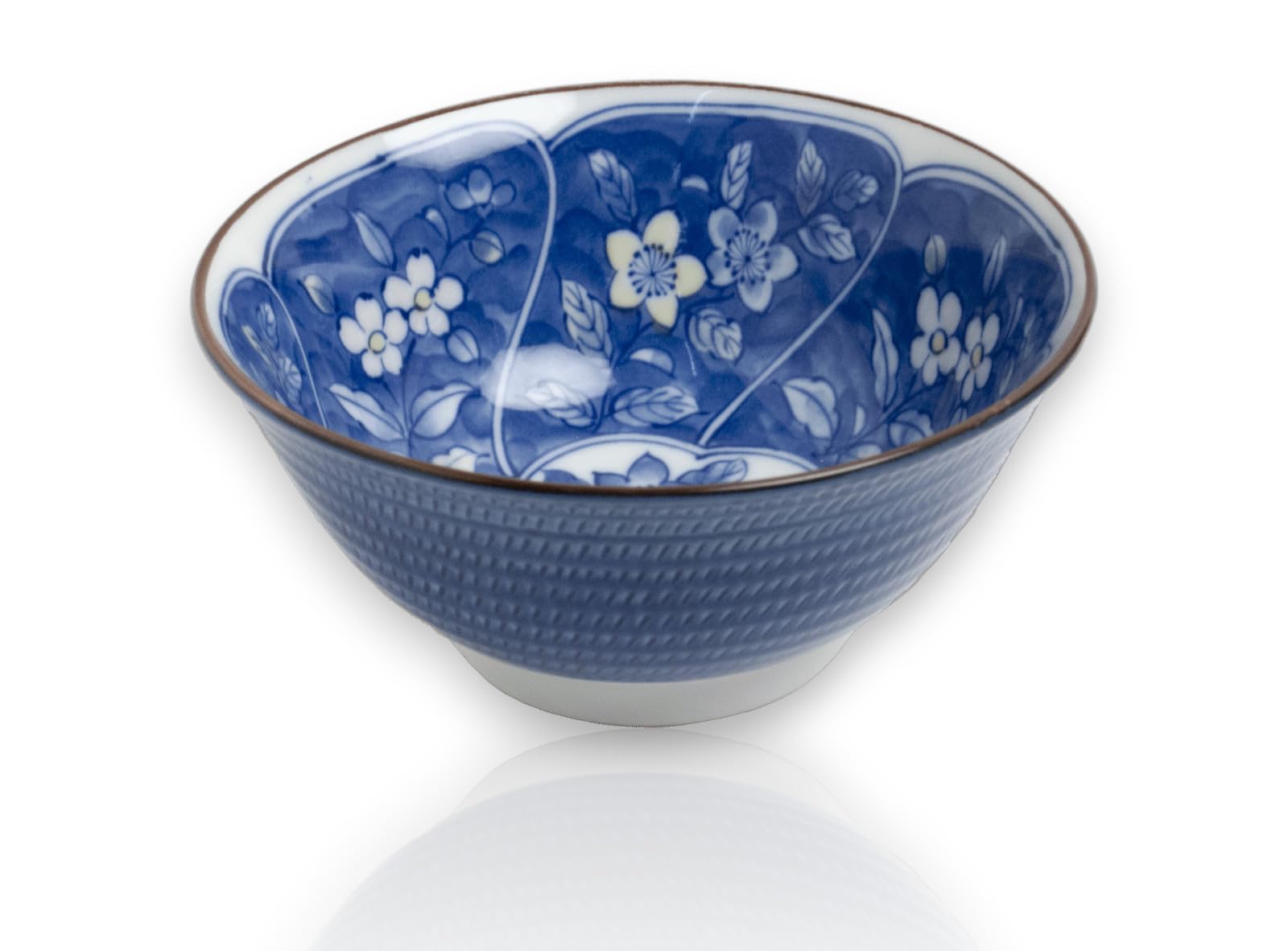 Japan-Bowls AsiATICA - Lot de 6 bols à ramen en porcelaine de 15 cm - Bol asiatique de qualité supérieure pour riz, pâtes, tapas, udon, céréales - Ensemble de bols à soupe avec designs japonais