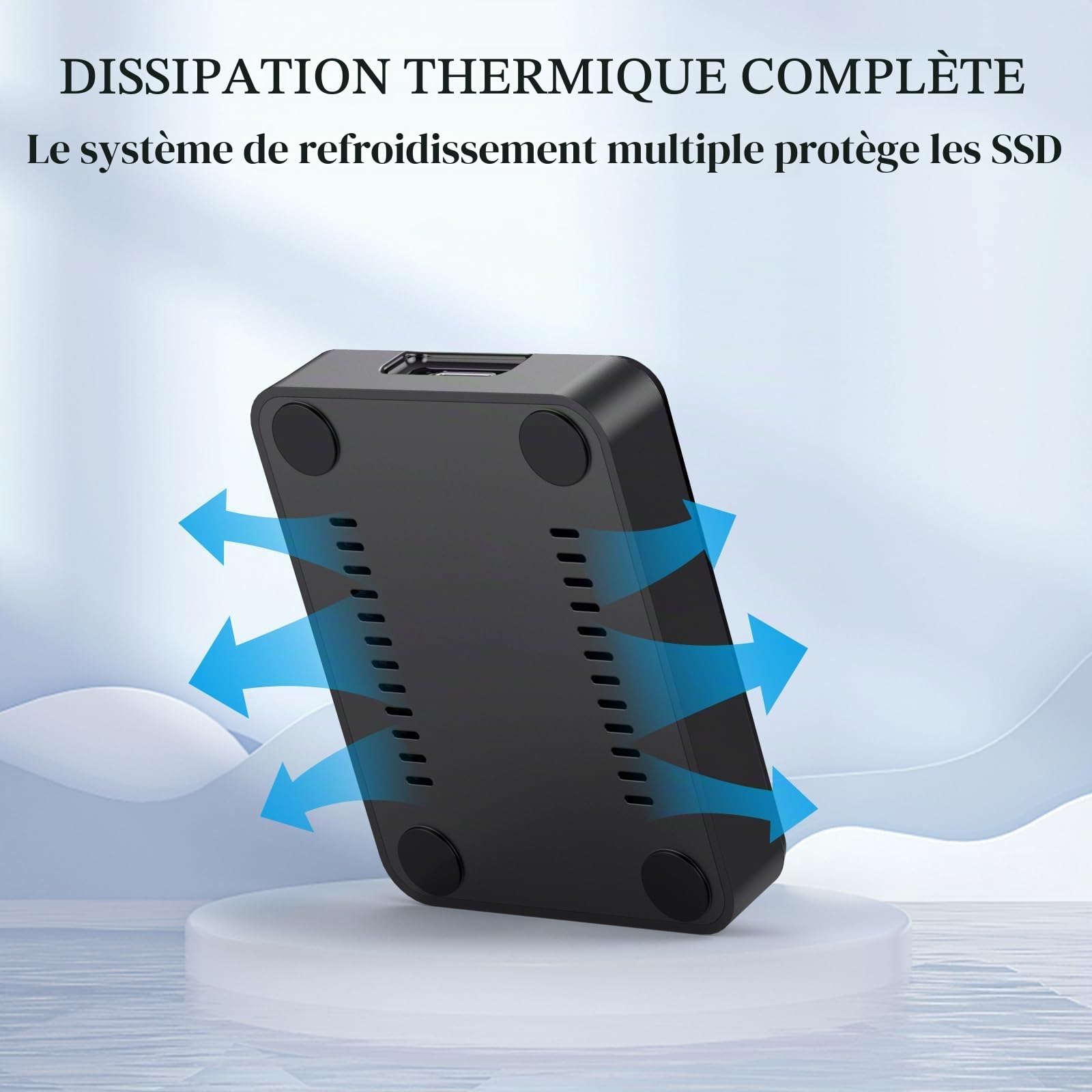 Station d'accueil SSD M.2 NVMe & SATA USB 3.1 Gen2, adaptateur USB NVMe 10 Gbps pour clé M/B+M, station d'accueil NVMe et adaptateur SATA, station d'accueil USB NVMe haute vitesse pour SSD 2230/2242