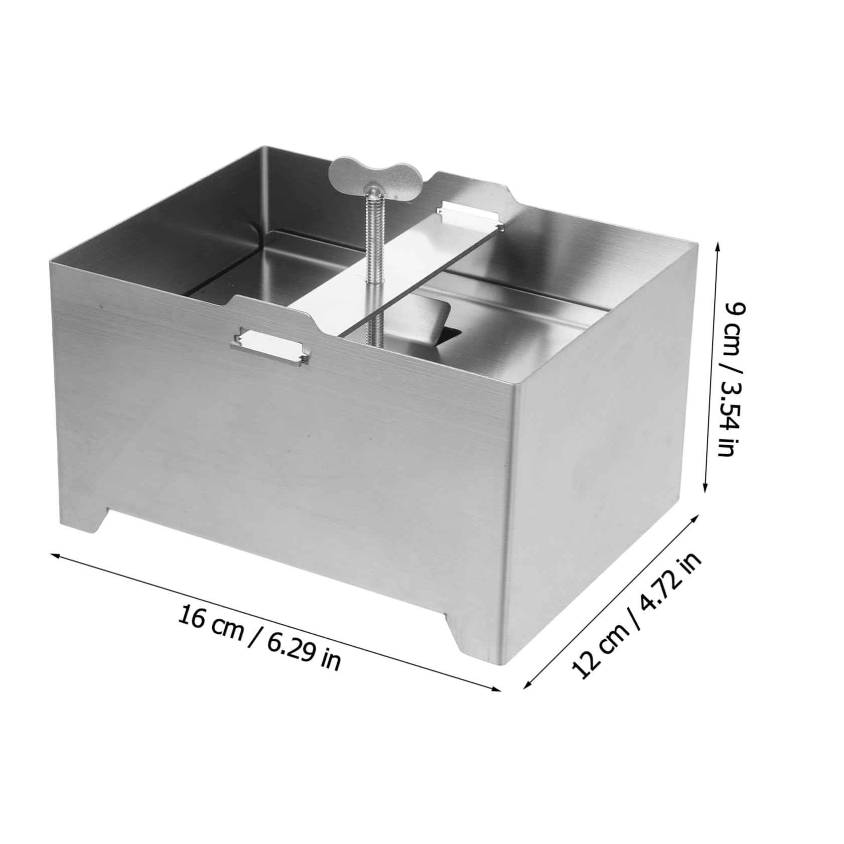 Angoily Praktische Käsepresse für Käseherstellung aus Edelstahl Glatte Tofu Pressform Einfache Reinigung und Tofu Herstellung zu Hause