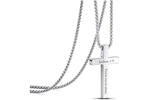 Engraved Cross Necklace for Men: A Timeless Symbol of Faith and Devotion