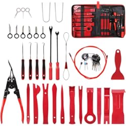Herramienta Para Sacar Golpes Autos Aohoo 43PCS Herramientas Kit Desmontar Coche, Juego de Herramientas de Desmontaje de Coche para la Herramienta de EliminacióN del Tablero de Audio del AutomóVil y la NavegacióN del AutomóVil