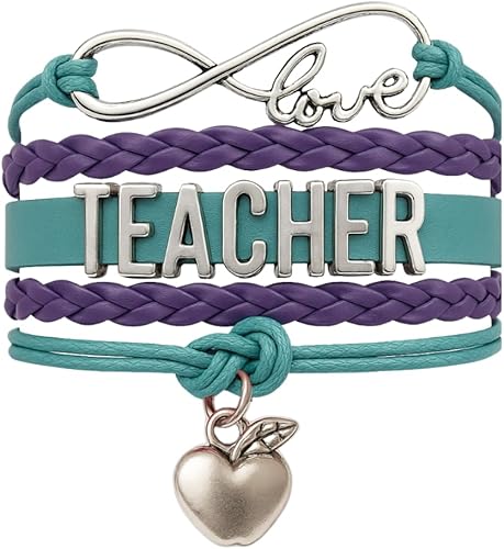 Brazalete para maestro, joyería para profesores, regalos para docentes. Muéstrale tu agradecimiento a tu profesor.