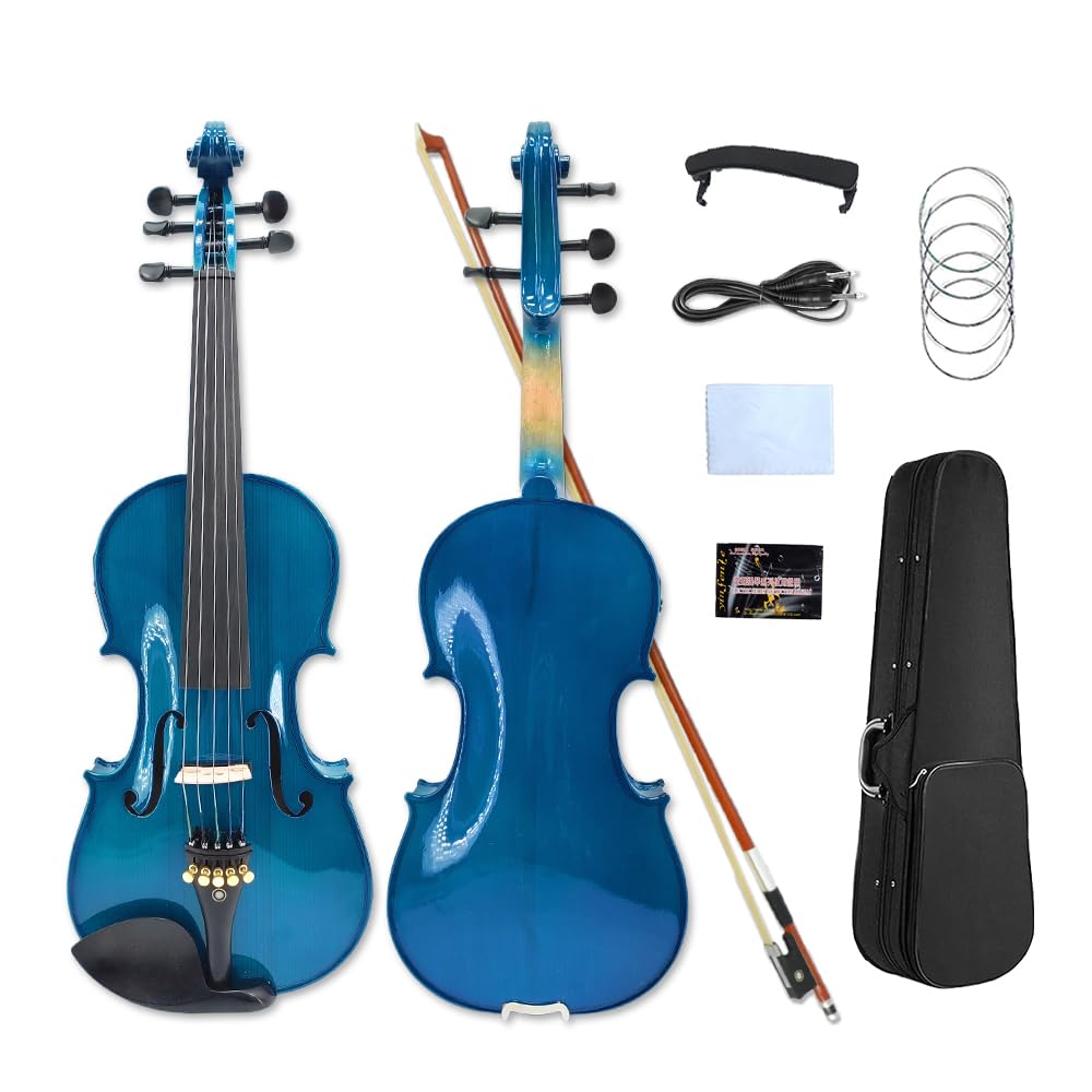 Amazon | 5Stringエレクトリックバイオリン メープルスプルースウッド