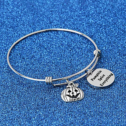 WUSUANED Autumn Bracelet Pumpkin Spice Everything Fall Jewelry Hostess Wife Gift4