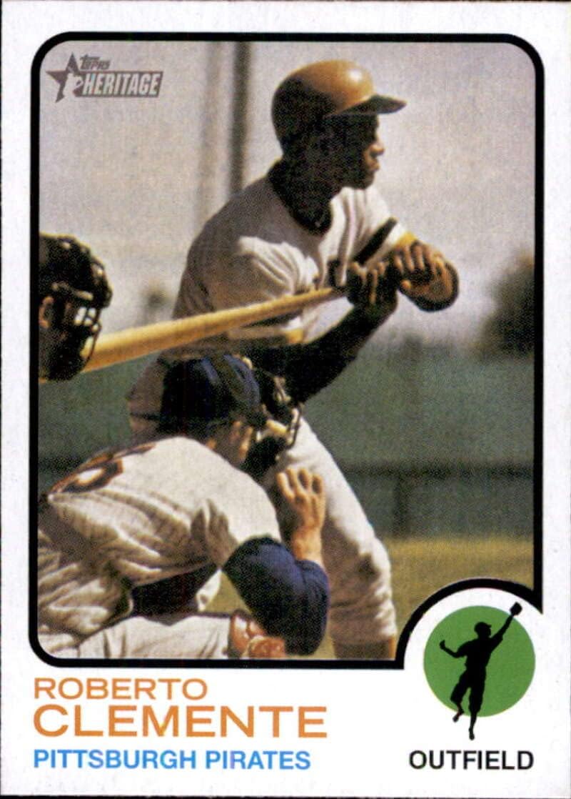 2022 Topps Heritage #50 Roberto Clemente Pittsburgh Pirates NM-MT MLB Baseball Thumbnail