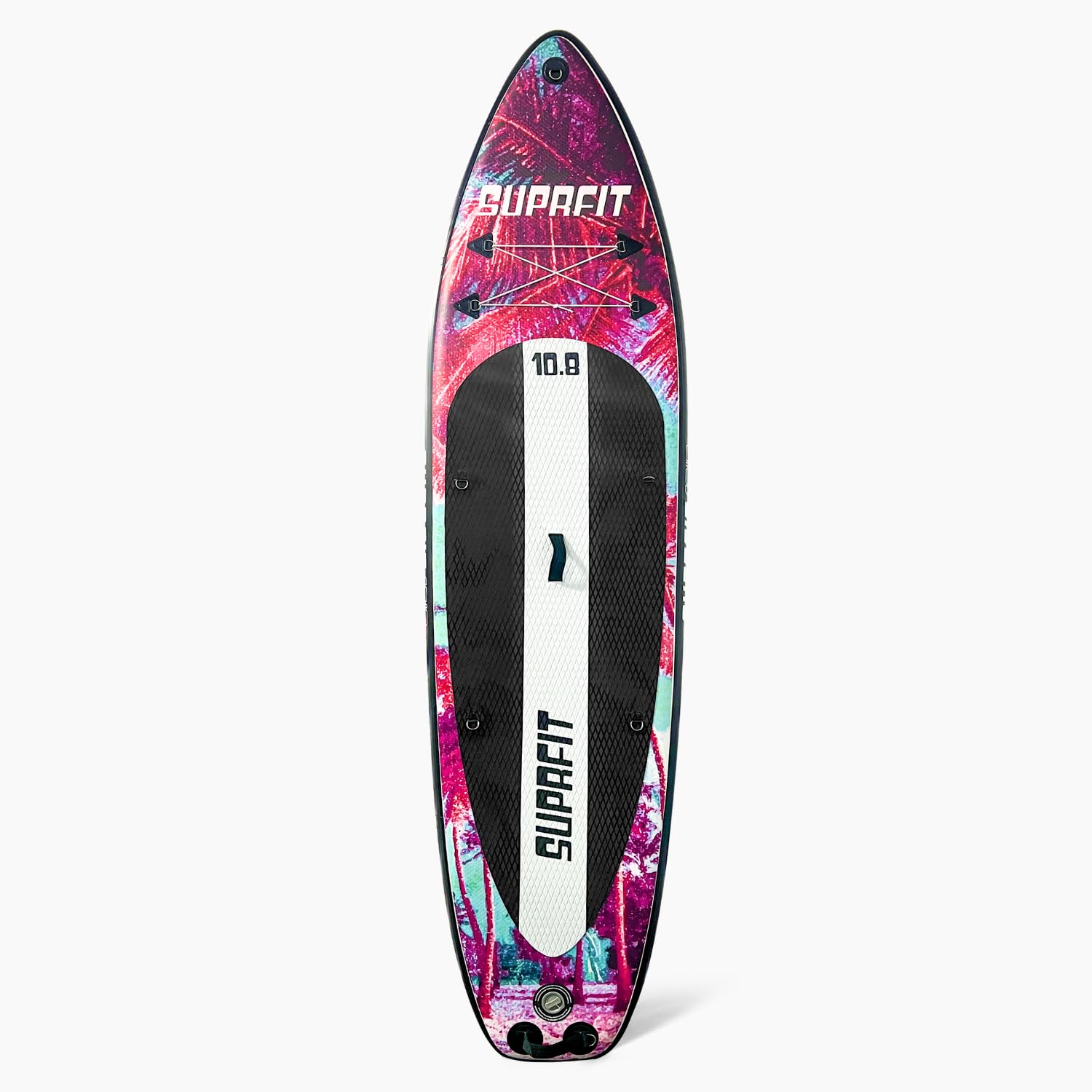 Suprfit Aufblasbares Stand-Up Paddleboard Miami Mint, 330 × 79 × 15 cm, bis 140 kg, inkl. Paddel, Pumpe und Tasche