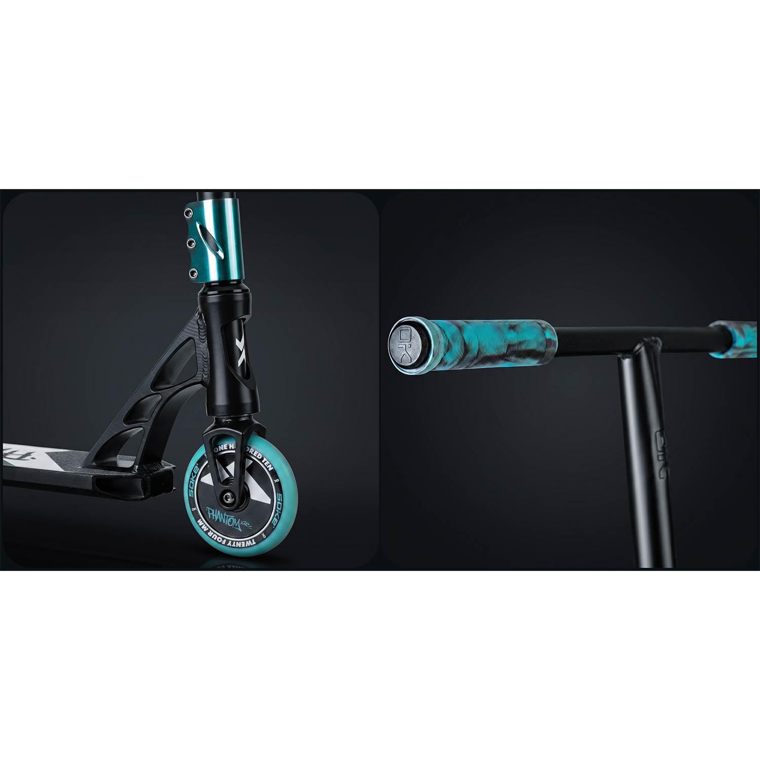 Soke XTR Trottinette Stunt pour Parc et Rue, ABEC-9