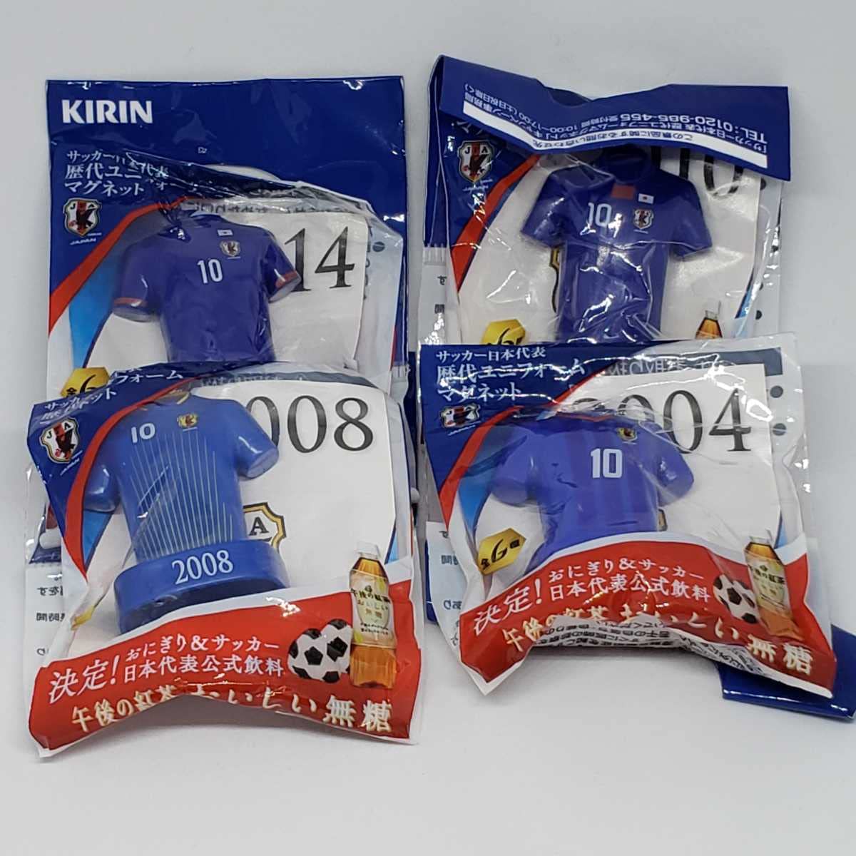【サッカー日本代表】歴代ユニフォーム｜13個｜マグネット 楽天市場】サッカー 日本代表 歴代ユニフォーム クリップ