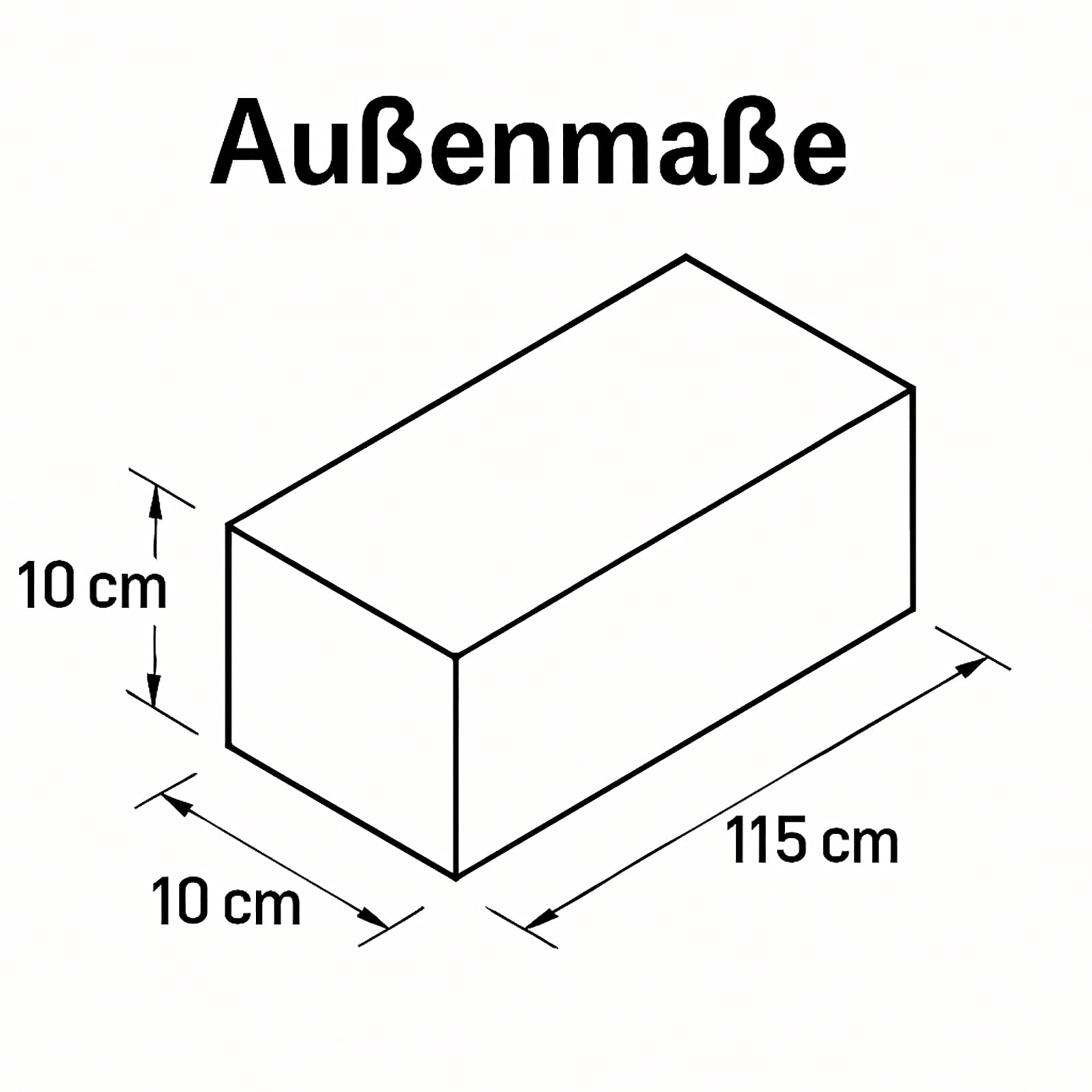 ECI - Valigetta in alluminio, allungata, vuota, 30-70 x 10 x 10 cm (lunghezza x larghezza x altezza), per attrezzi e strumenti di misurazione