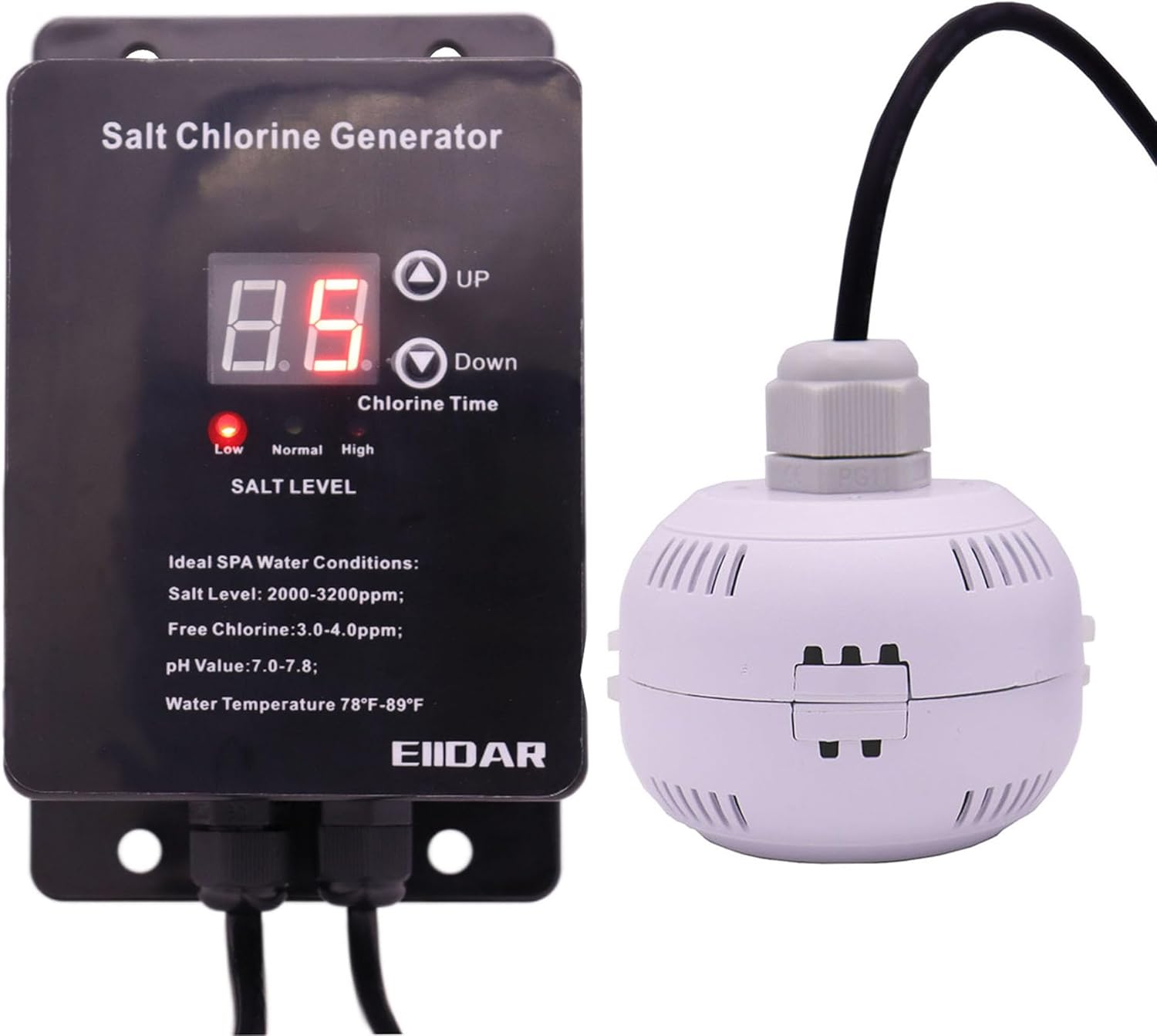 EIIDAR Salt Chlorine Generator Salt Water Pool Chlorinator