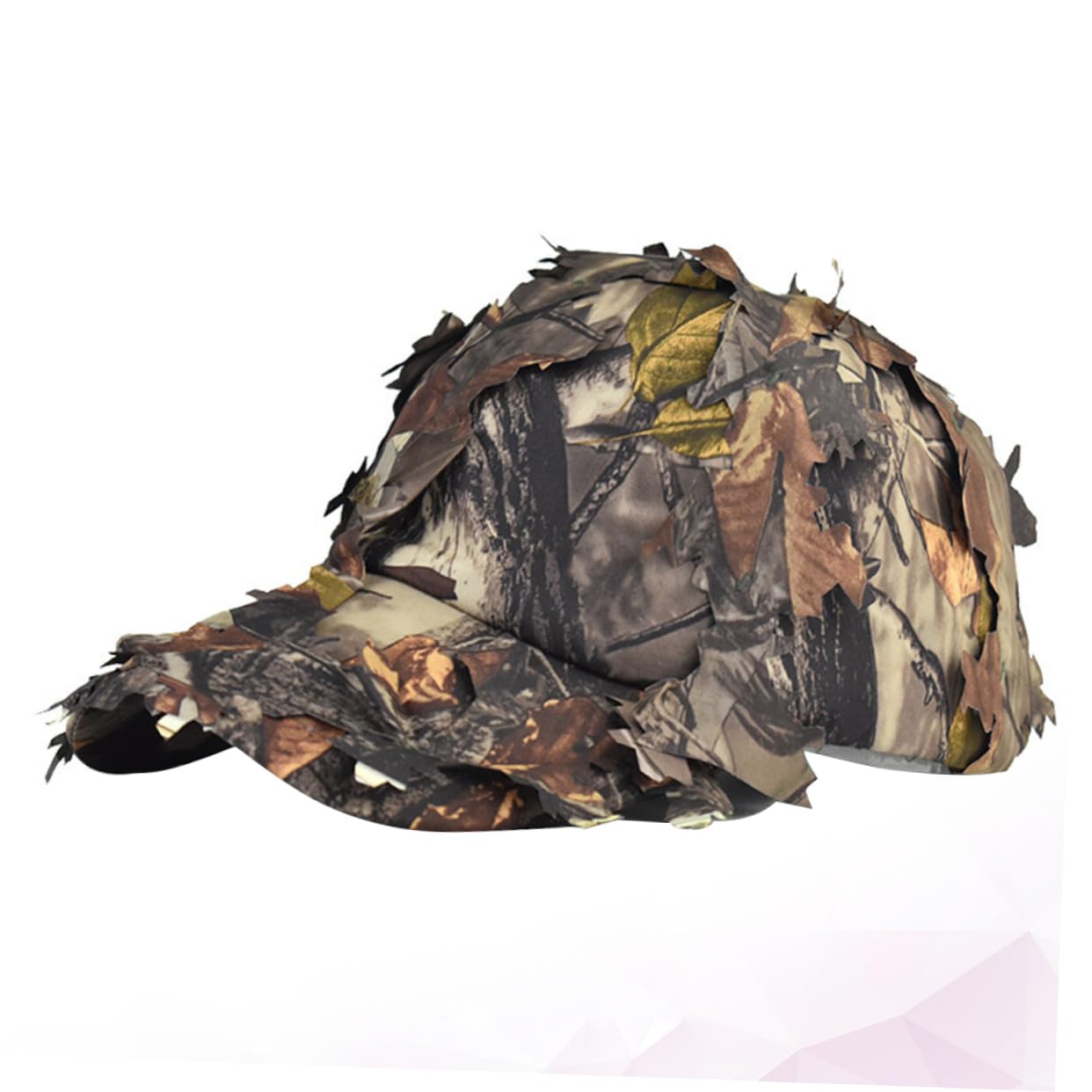 PACKOVE Gorra de béisbol de Camuflaje Largo Sol Sombreros para Hombres Sombrero de Sol de los Hombres Sombreros de Disfraz al Aire Gorra de Camuflaje para Exteriores Yellow