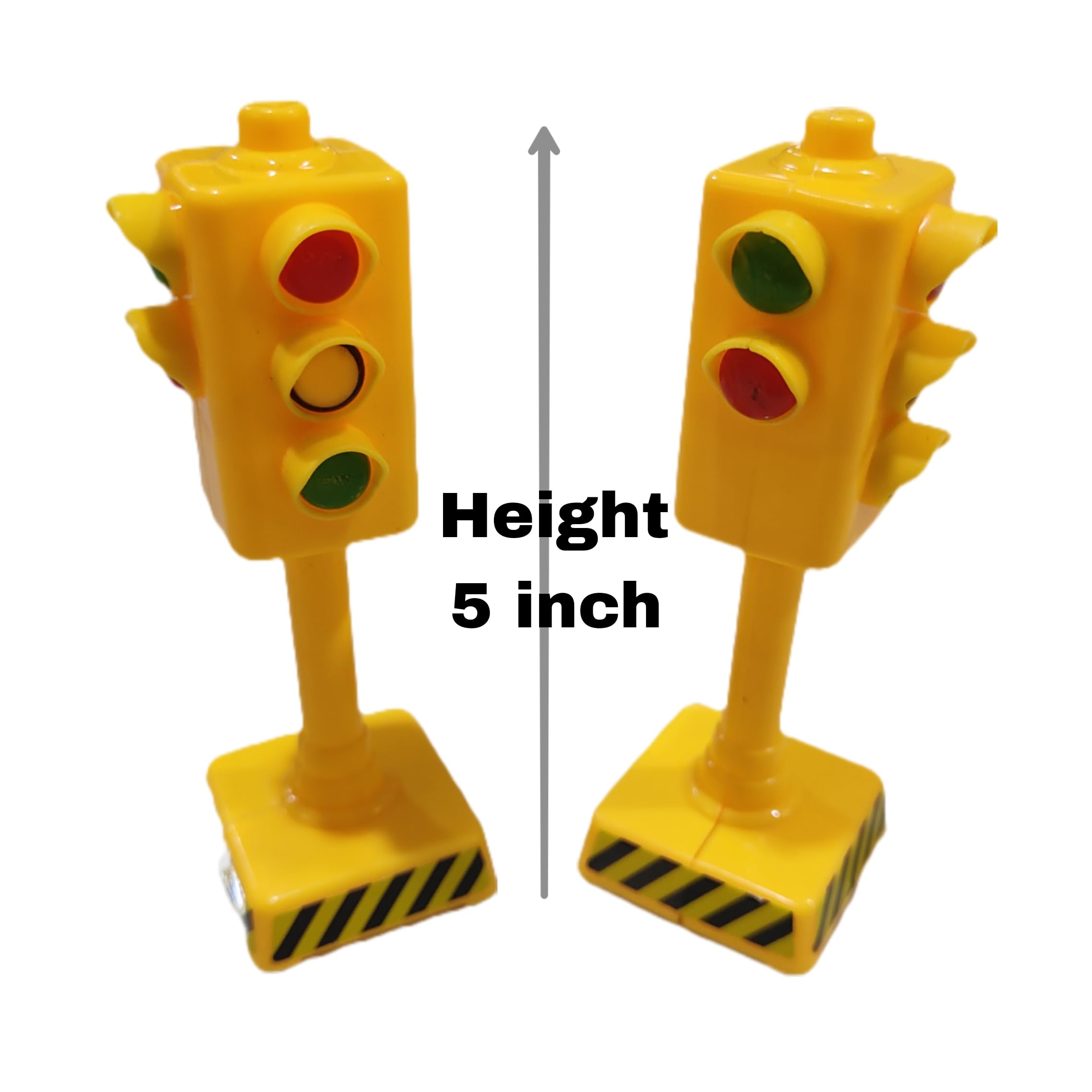 Traffic Signal Miniature - Used in School Projects and Decoration (2 Pieces) - Image 2 thumbnail