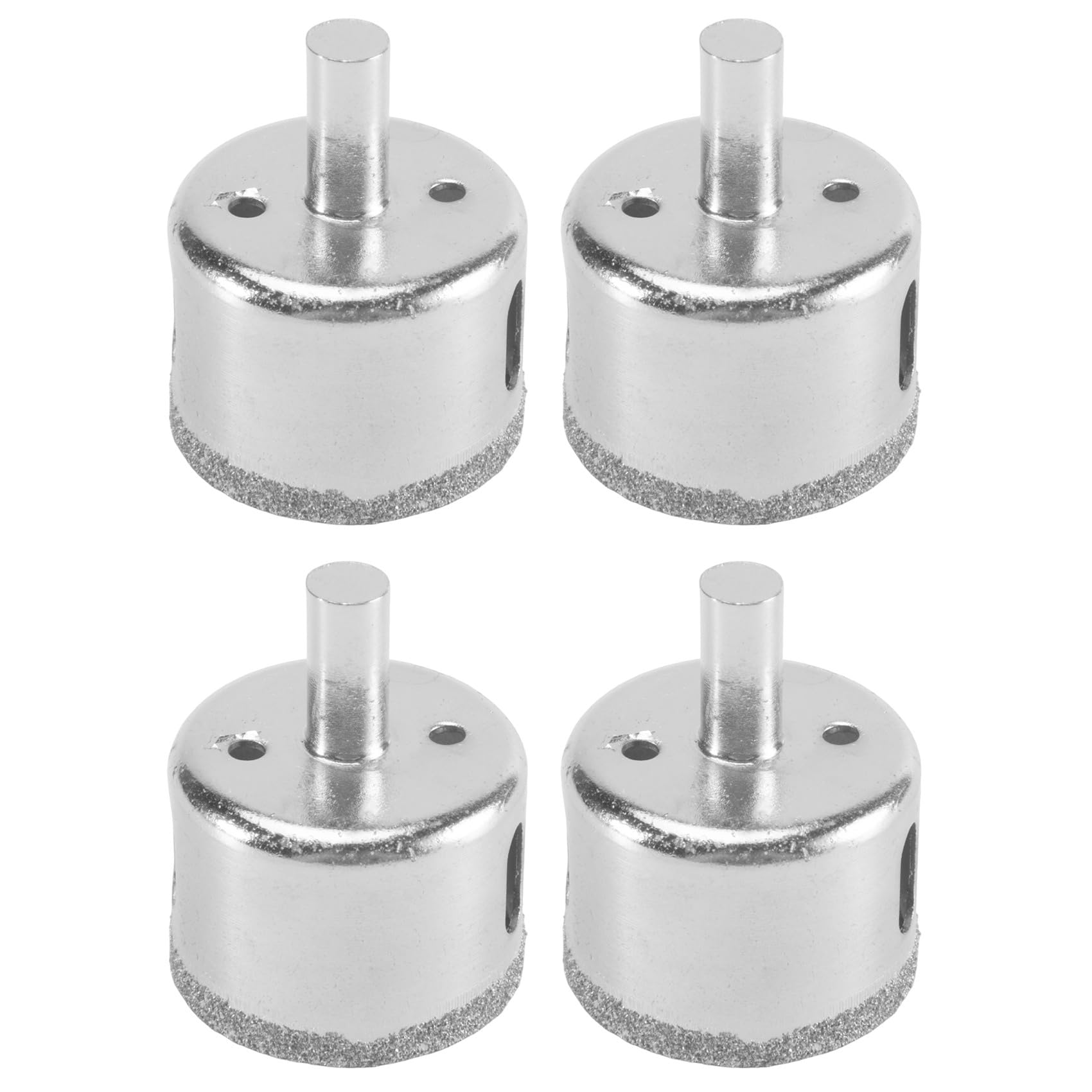 Jnchdghwa As Picture Shown 4Pcs 40Mm Tipped Tile Ceramic Glass Hole Saw Drill Bit