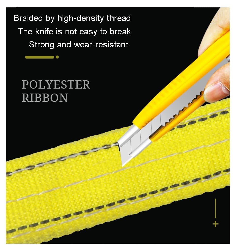 KwikSafety 2"X8' Tow Strap | 6,400 LBS Load Capacity | Heavy