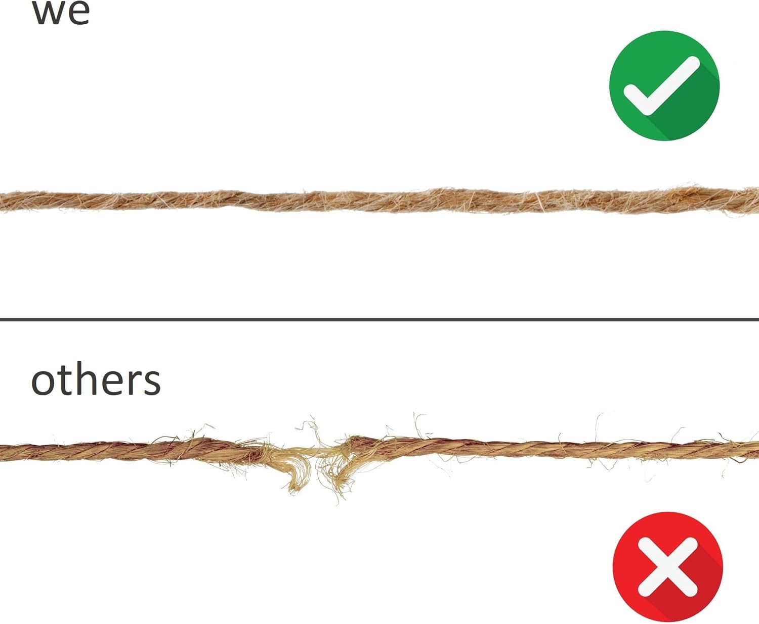 D.RECT 10 m Jute Twine – Pack of 12 | Natural Brown Jute Cord | Packing Cord Gift Ribbon Craft Cord Decorative Cord | 1.2 mm Thickness | for: Packaging, DIY Arts & Crafts, Floristry, Decoration,