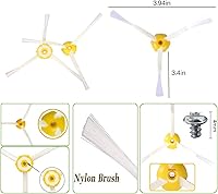 Vista 4 de Piezas de repuesto compatibles con iRobot Roomba 600 Series 614 618 620 630 650 651 665 680 690 692, filtro, cepillo lateral, accesorios de cepillo
