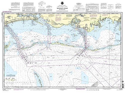 NOAA Chart 11373: Mississippi Sound and approaches Dauphin Island to Cat Island