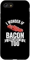 Vista 16 de iPhone 12 mini Bacon Lover Funny Bacon Apparel Pig Pork Humor Men Women Case