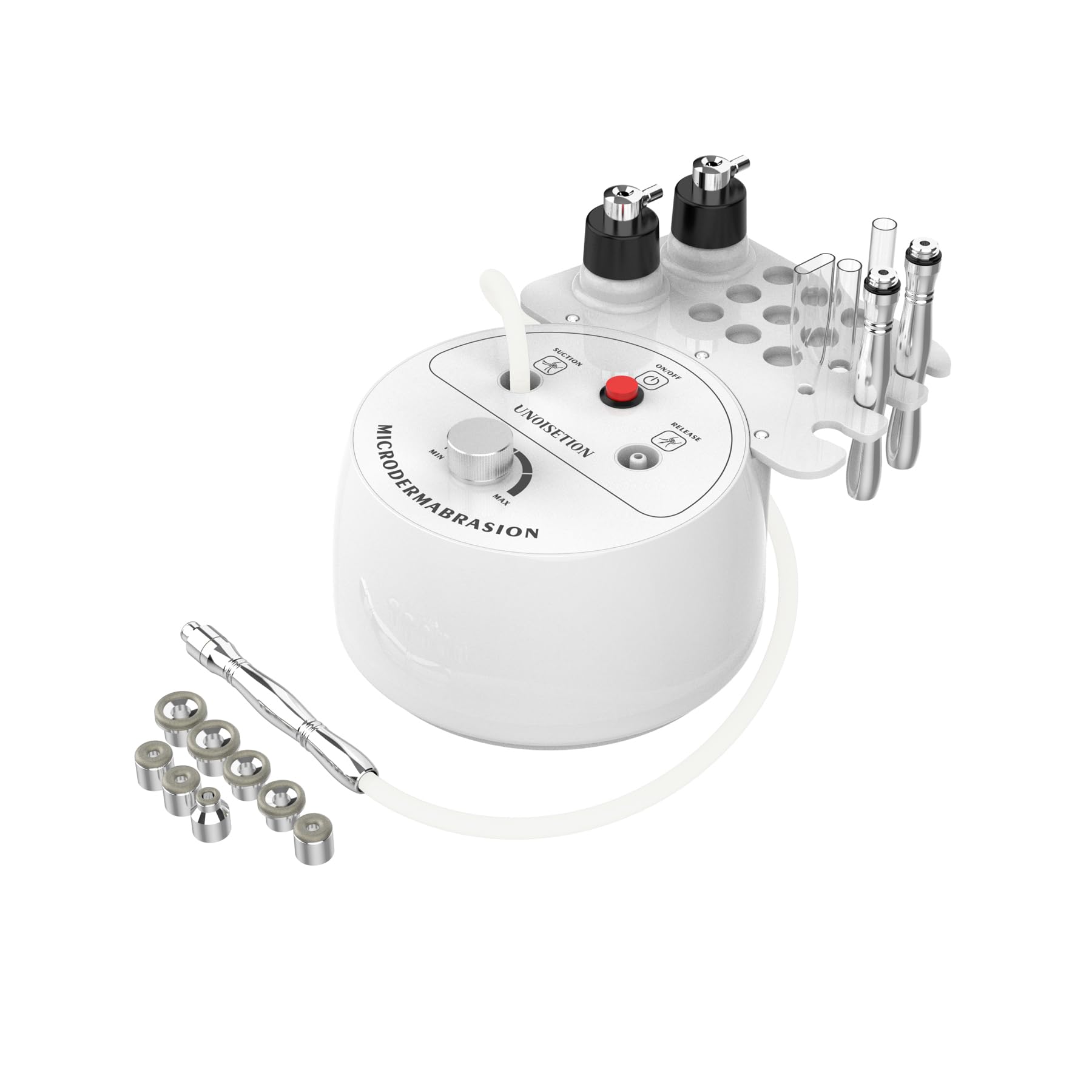 Photo 1 of UNOISETION Diamond Microdermabrasion Machine Professional, 3 in 1 Dermabrasion Facial Peeling Skin Care Device for Salon Personal Home Use
