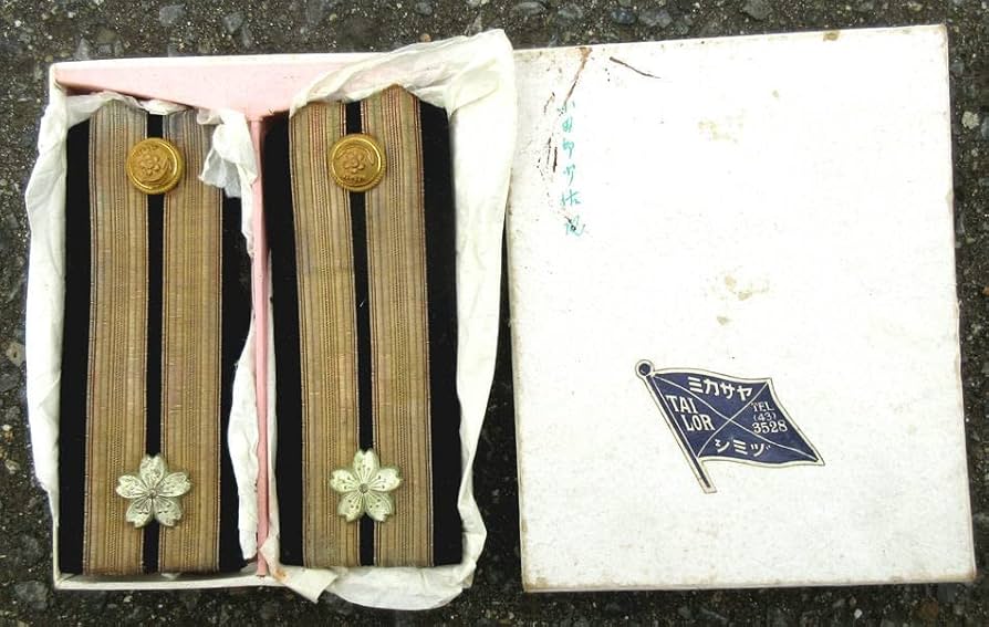 海軍少佐　肩章 海軍少佐大型肩章