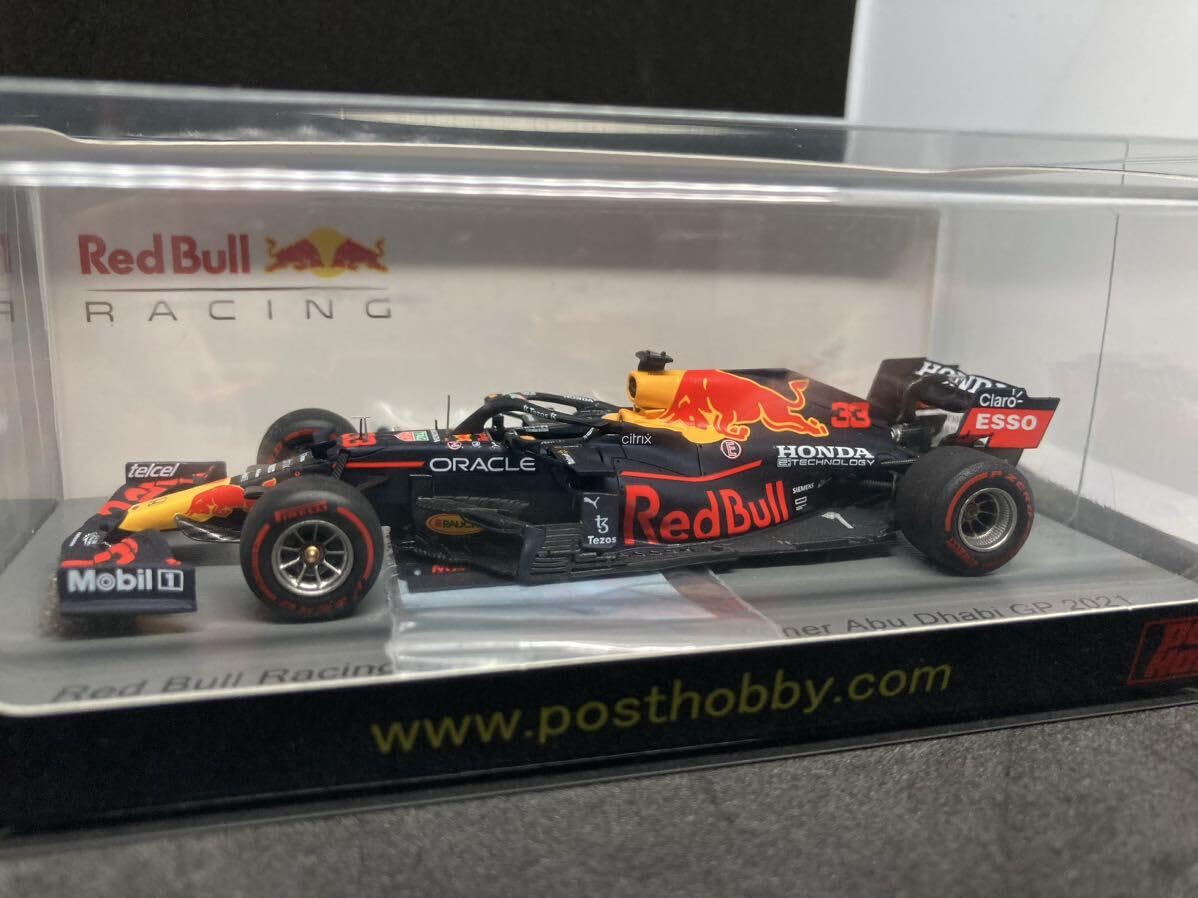 スパーク 1/43 レッドブル RB16B 2021 アブダビ フェルスタッペン スパーク 1/43 レッドブル RB16B アブダビGP 2021 M