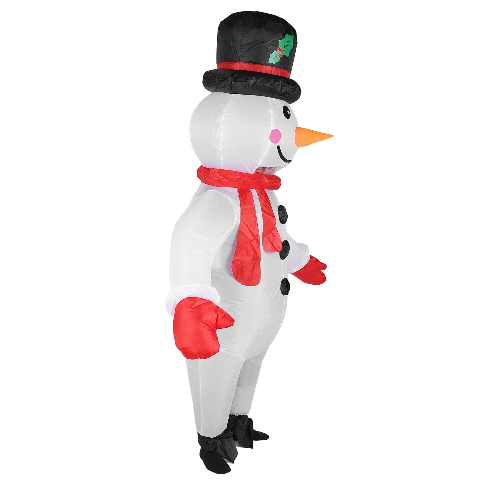 CHICIRIS Snowman Inflatable Costume, 190T Water Resistant Fabric
