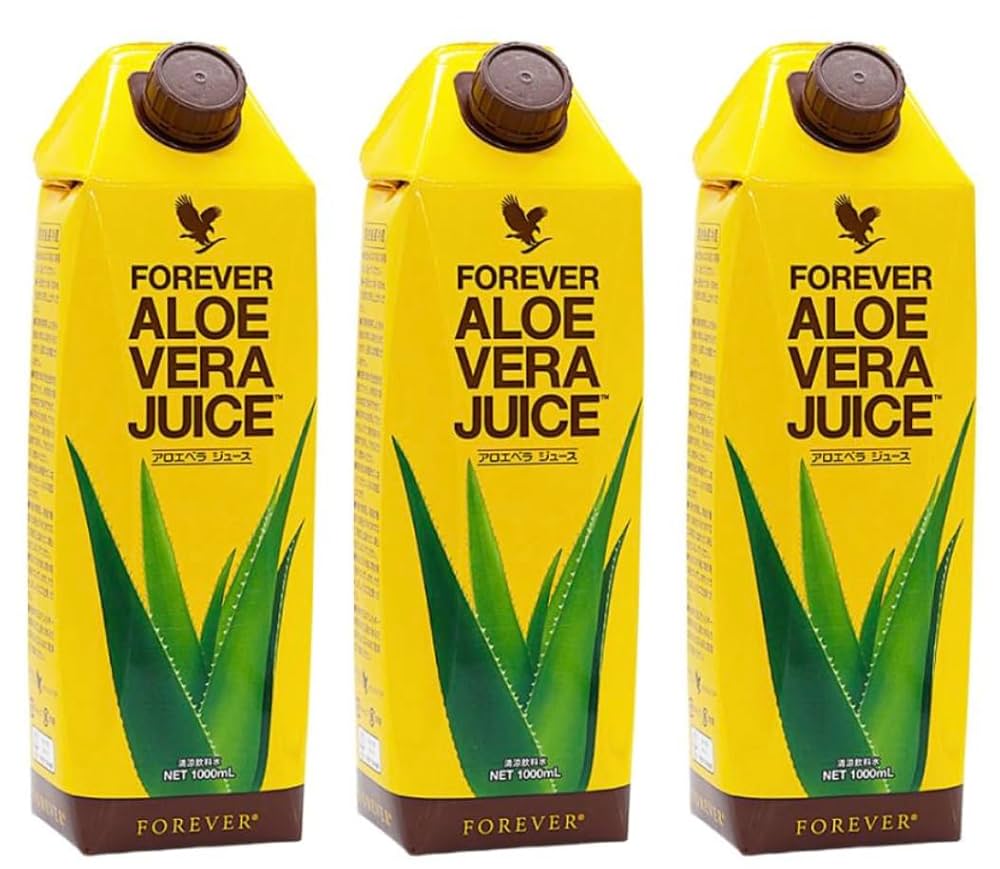 ForeverLiving アロエベラジュース 3本セット Amazon.co.jp: 3本セット アロエベラジュース(フォーエバー