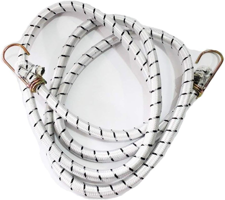 6ft/1.8m Long Elastic Bungee Cord Strap Camping Car Roof Rack Bike Tie Down with Hook