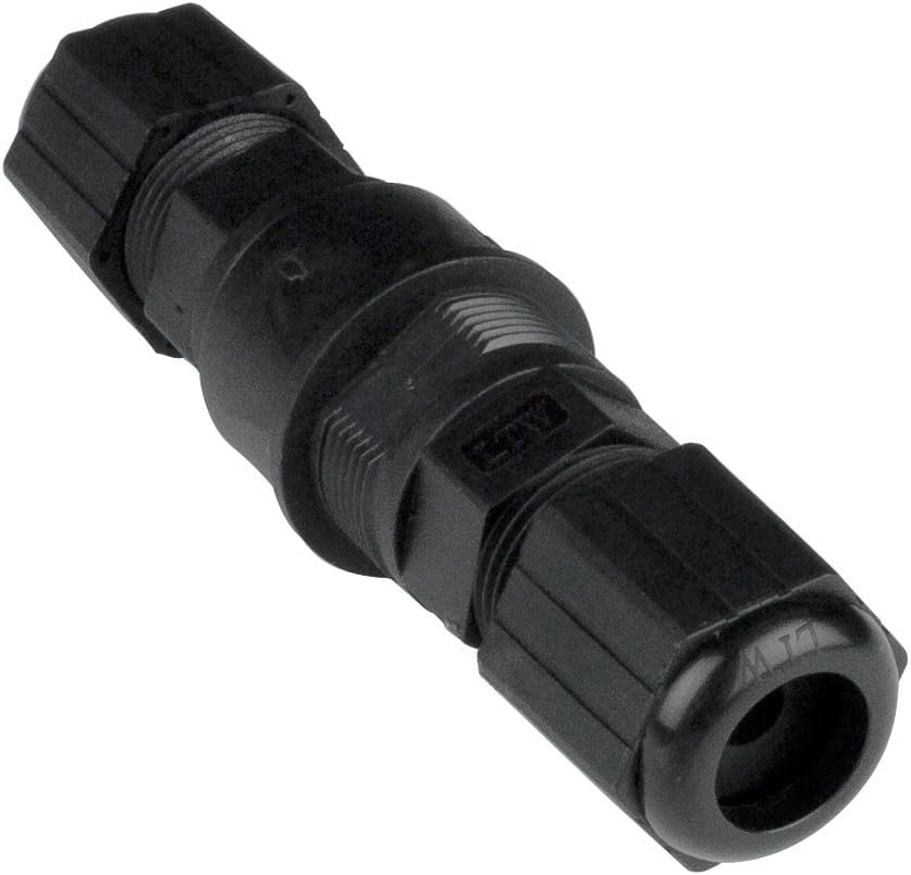 Waterproof RJ45 Coupler, Female to Female, Shielded, Field Installable