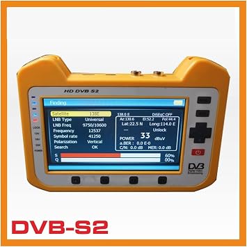 衛星ファインダー デジタル衛星信号ファインダー SH-910HD DVB-S2デジタルサテライトファインダーメーターSatfinder. hリアルタイムスペクトラムアナライザ機能7インチ 小型で軽量、持ち運びが簡単、使いやすく、より多くのニーズを満たすことができます