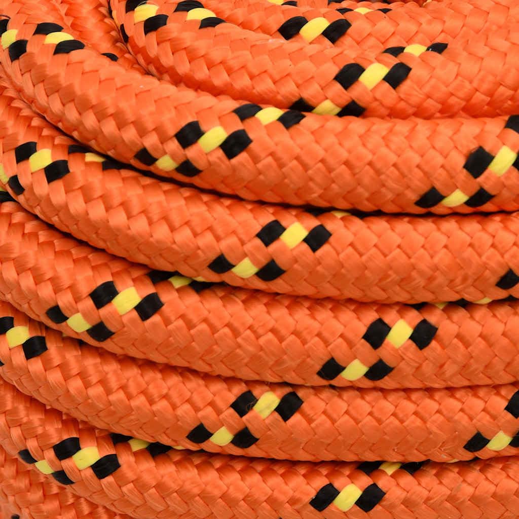Corda per barca, arancione, 20 mm, 50 m, in polipropilene