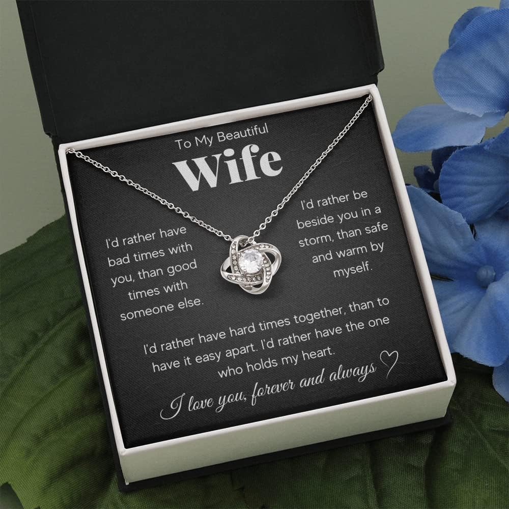 Birthday Gifts for Wife from Husband | Soulmate Necklace with Heartfelt Message Card & Box | Anniversary, Birthday, Christmas or Valentine’s Day Gift for Girlfriend, Fiancée - Image 6