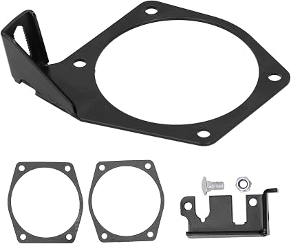 Steel Throttle Cable Bracket for LS LS1 LS2 LS3 LS6 LS7, Throttle Cable Bracket Replacement, 92mm 102mm Throttle Cable Spacer with Mounting Tools, Compatible with 36in.
