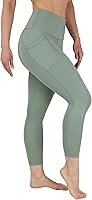 Vista 8 de Yogalicious Leggings de cintura alta para mujer, a prueba de sentadillas, pantalones de yoga para correr Granada Sky Lux