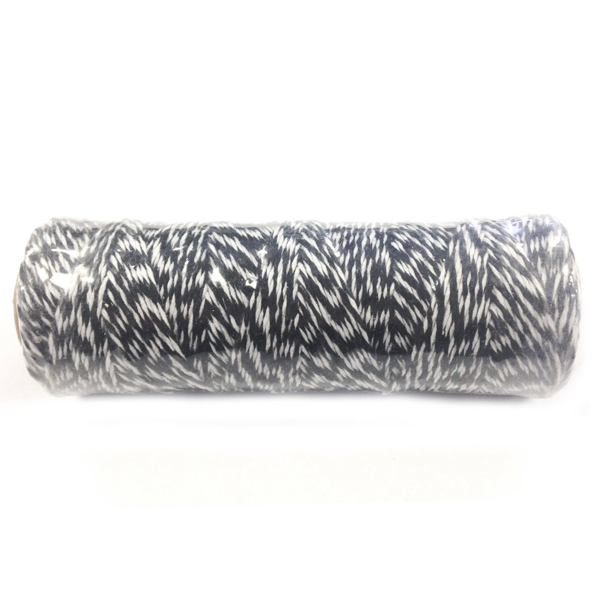 Wrapables A66427c Ficelle de Boulanger en Coton 4 Plis, 100 m, Noir