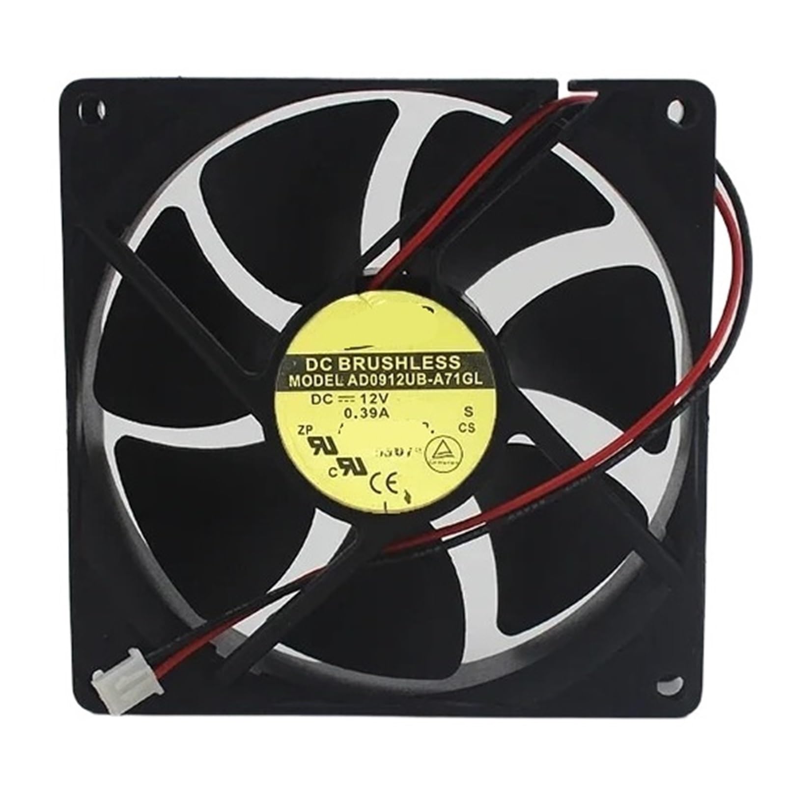 YMUGUEGH DC12V 0.39A AD0912UB-A71GL 9CM 9225 fan