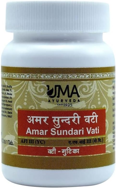 Uma Ayurveda Amar Sundari Vati 80 Tablets Ayurvedic Tablet