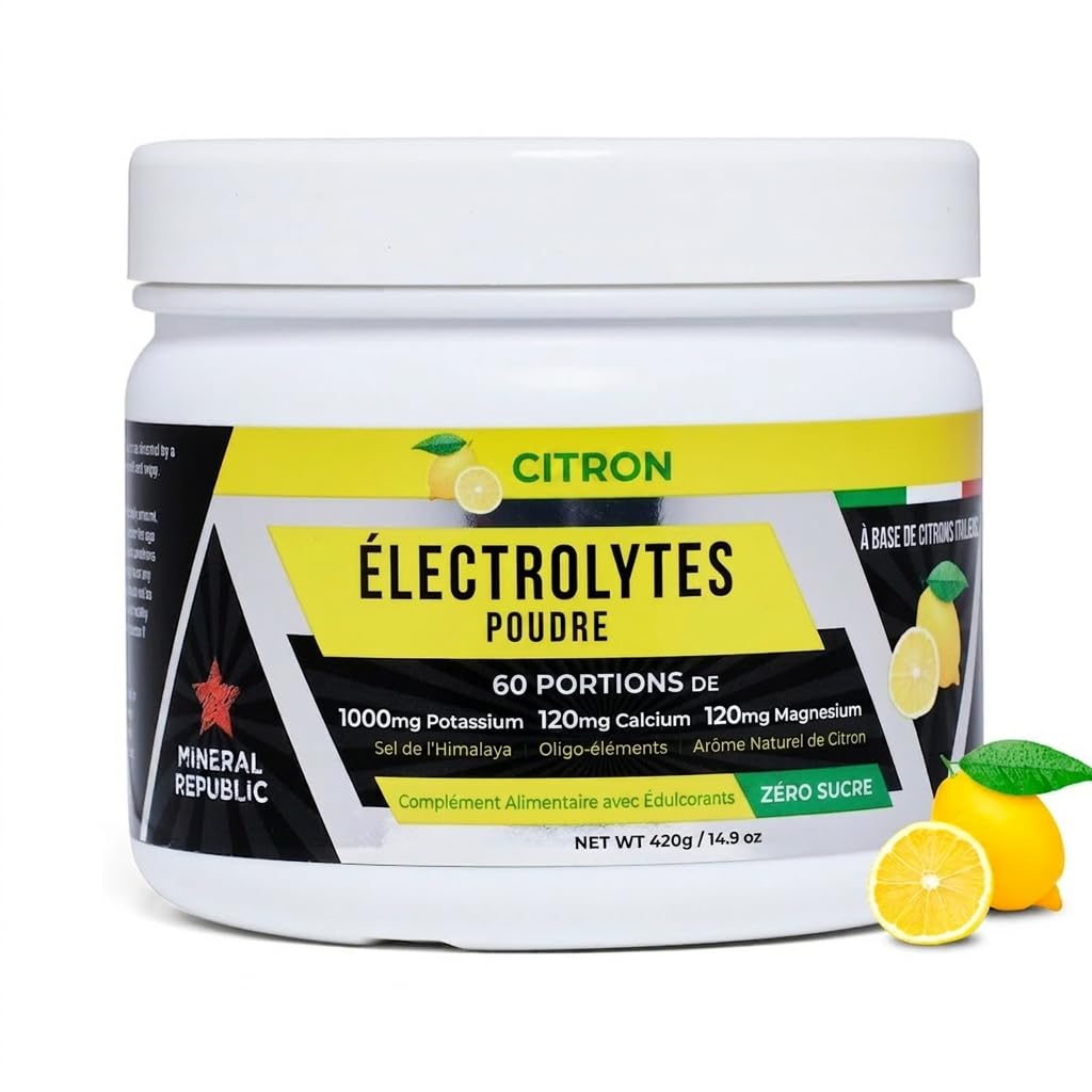 Honest Electrolyte Powder :Electrolytes sans Sucre de Haute Puissance/Électrolytes Keto Zéro Calorie avec Magnésium, Poudre Concentrée de Potassium, Sodium et Minéraux Keto/Sels de Jeûne