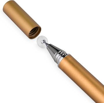 BoxWave Stylus Pen Compatible with HiBy R4 X Evangelion - FineTouch Capacitive Stylus, Super Precise Stylus Pen - Champagne Gold