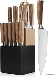 Kangdelun 14-Piece Knife Block Set