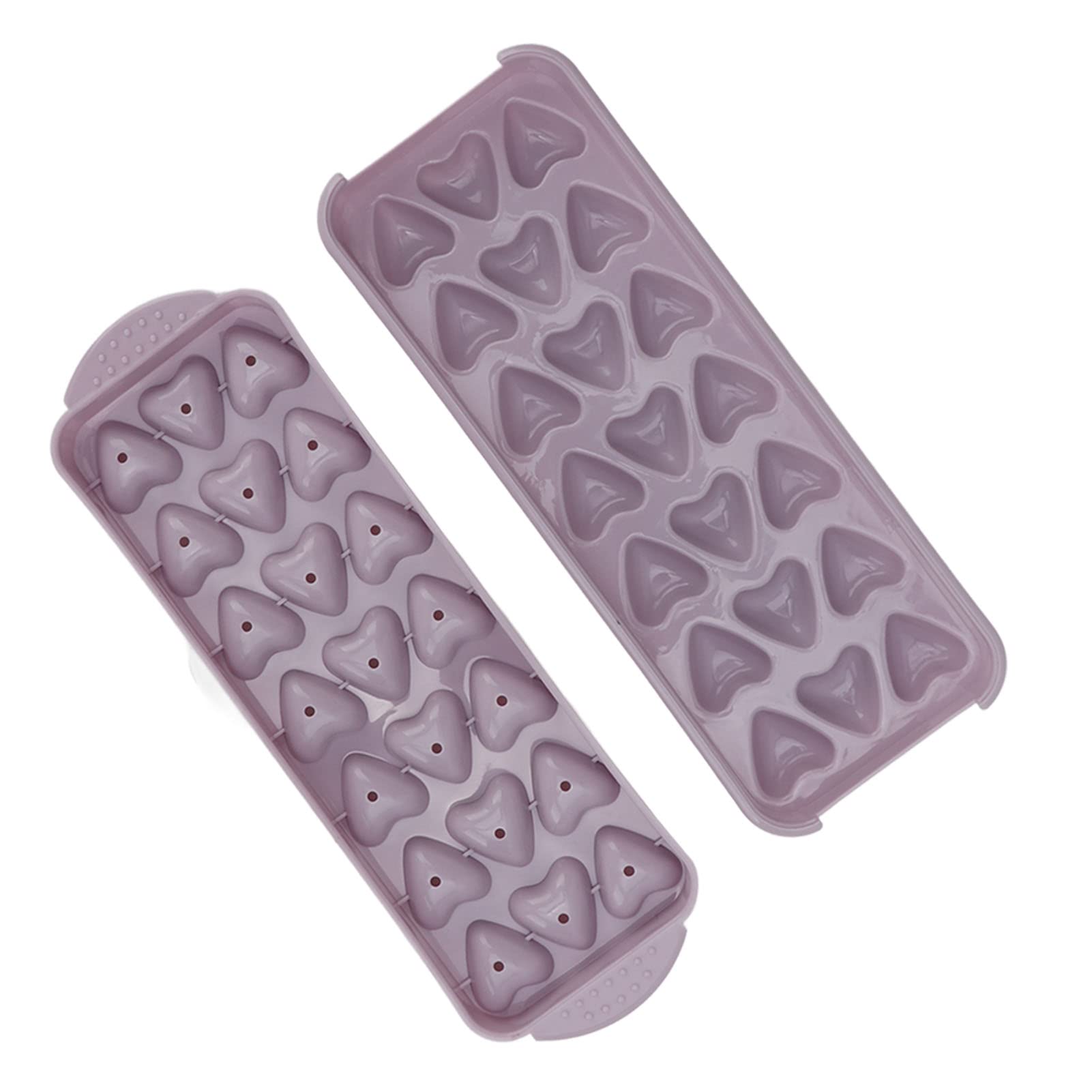 Eiswürfelbereiter Food Grade Easy Unmould Polisher Glänzende Eiswürfelschale PP-Material Vollform Heimgebrauch für Kühlschrank