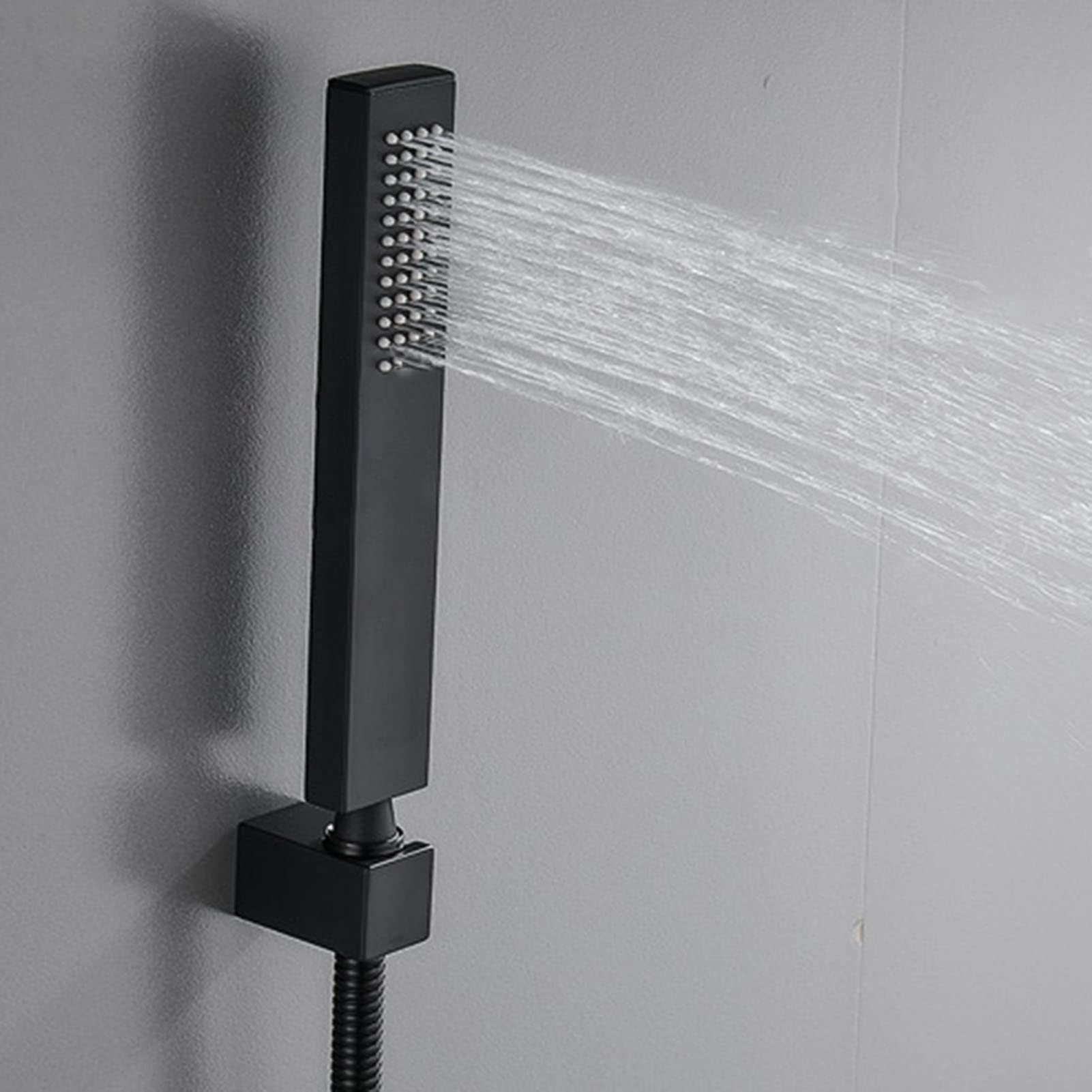 Cabezales de Ducha de Alta presión con rociador, Cabezal de Ducha de Mano, Ajuste Universal para Flujo de Agua Alto y bajo