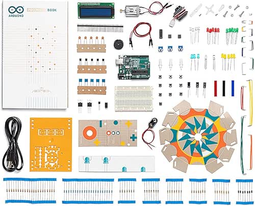 Official Arduino Starter Kit [K000007] - 12 DIY Projects with