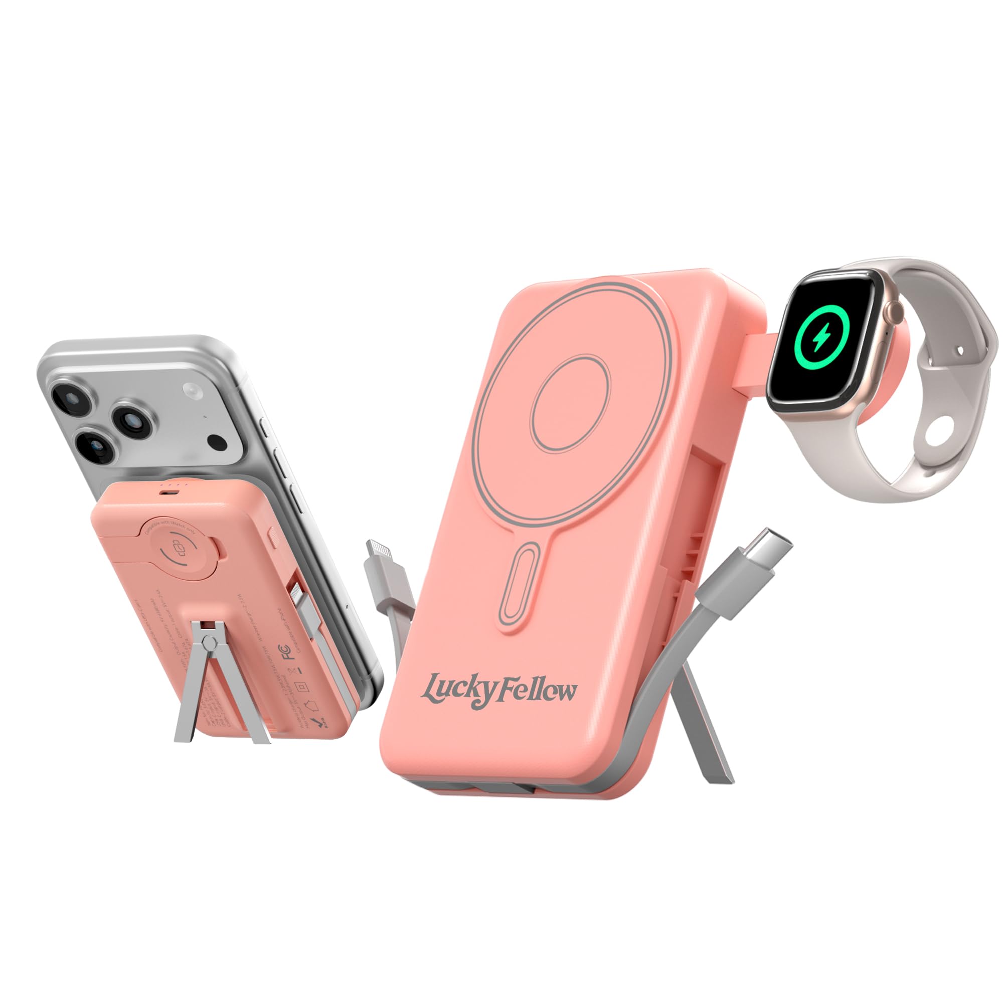 caricabatterie magnetico portatile 10000 mAh wireless