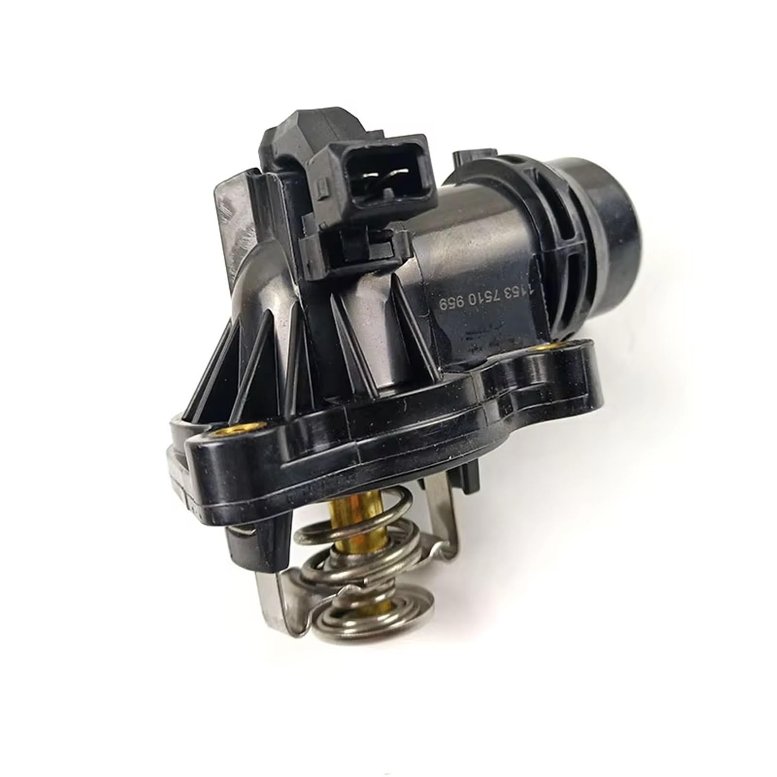 Termostati Compatibile Con BMW Per 1' 3' 5' X1 X3 E81 | E82 E83 E84 E87 E90 E90 E91 Z4 E85 Alloggiamento Termostato Flangia Uscita Tubo Acqua Refrigerante 11537510959 1414601710