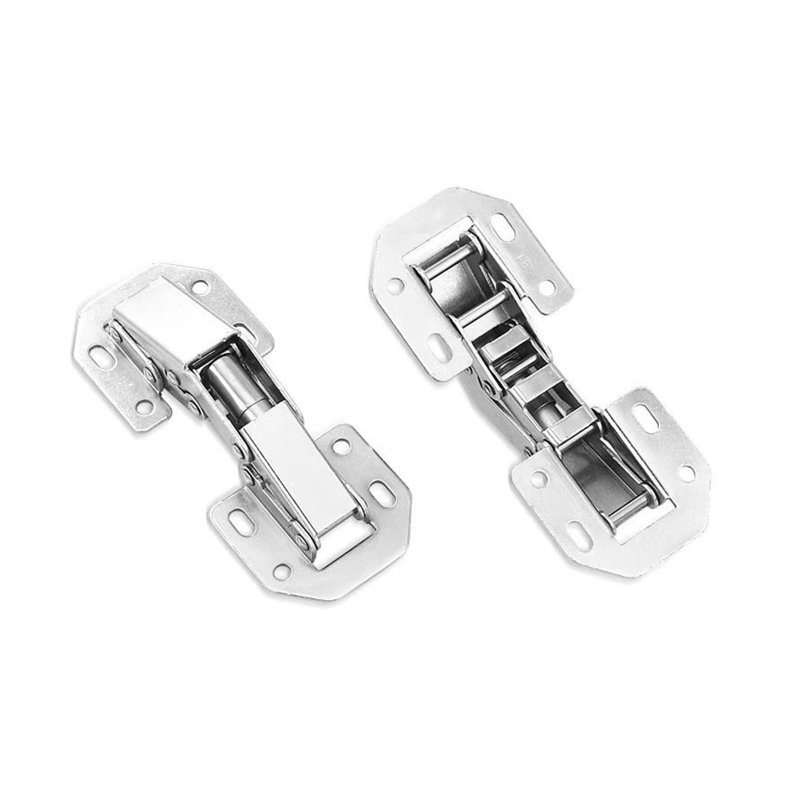 Brass Pivot Drawer Hinge 10PCS Stainless Steel Concealed Bridge Hinge